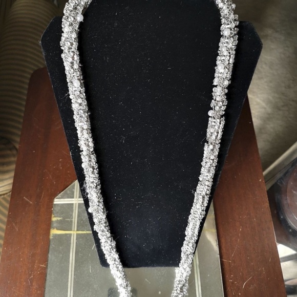 Amazing Bling Necklace/Belt 35" Long 100's of Rhin - Picture 8 of 8